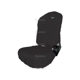Slip cover emergency seat black