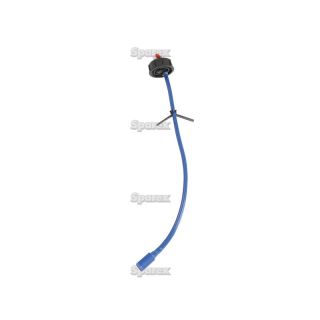 Suction hose with cap