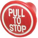 Stop-Knopf rot für Abstellzug Massey Ferguson 35,...