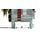 Generator / alternator 14 volts 45 amperes, flat straps belt pulley