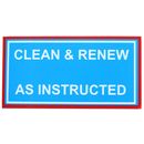 Decal TEF 20 Clean and Renew