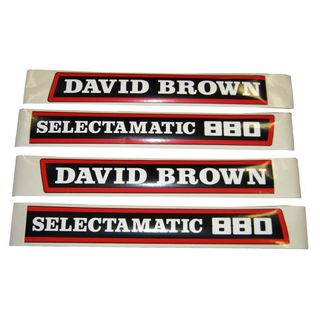 Aufkleber Decal Kit für David Brown 880 Selectamatic, Ref.: K962479