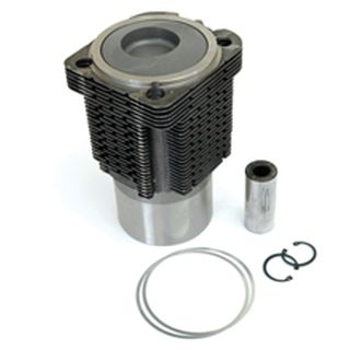 Piston/cylinder liner set (per cylinder liner), Piston 102 mm Ø, 35 mm of piston pins, 3 piston rings, from engine Nr. 802086, compression height 69,10 mm, Piston hollow depth 14,80 mm