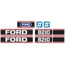 Aufklebersatz für Ford 8210 Force 2 rot & Black