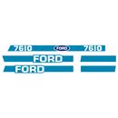 Aufklebersatz für Ford 7610 mit Kabine