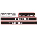 Aufkleber Satz für Ford New Holland 8340 (bis zu 96)