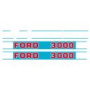 Decal Kit Ford 3000