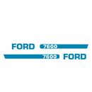 Aufkleber Kit Ford 7600