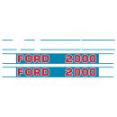 Aufkleber Kit für Ford 2000
