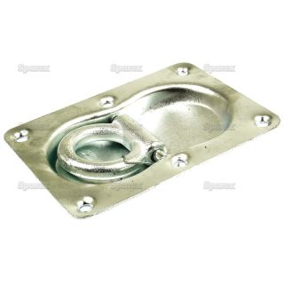 Double cargo eyelets for securing loads