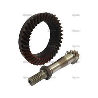 Ring gear with pinion