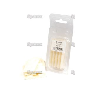 10 X CABLE TIE CLIP PACK- N/L